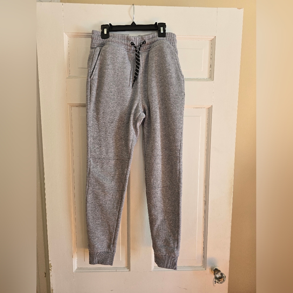 Boys Gray Hype Sweatpants